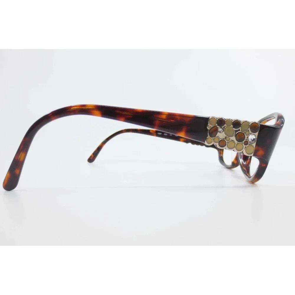 Sol by Daisy Fuentes 106P 024 Brown Tortoise Rectangular Eyeglasses Frames 135